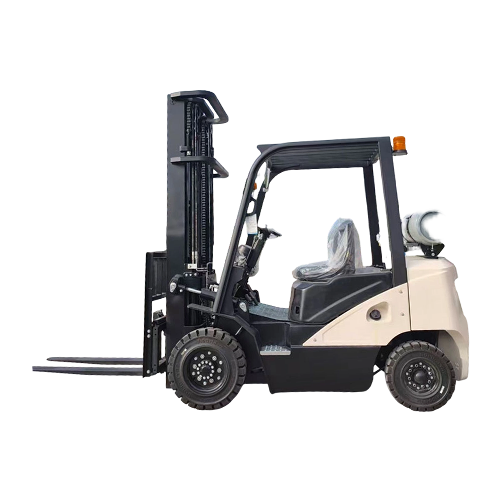 Automatisk hydraulisk girkasse 4 hjul 2,5 tonns LPG gaffeltruck Automatisk hydraulisk girkasse 4 hjul 2,5 tonns LPG gaffeltruck