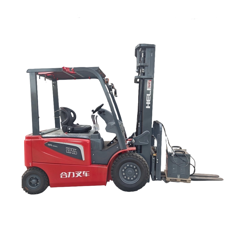 48V Elektrisk 2,5 Tonns Brukt HELI blysyregaffeltruck