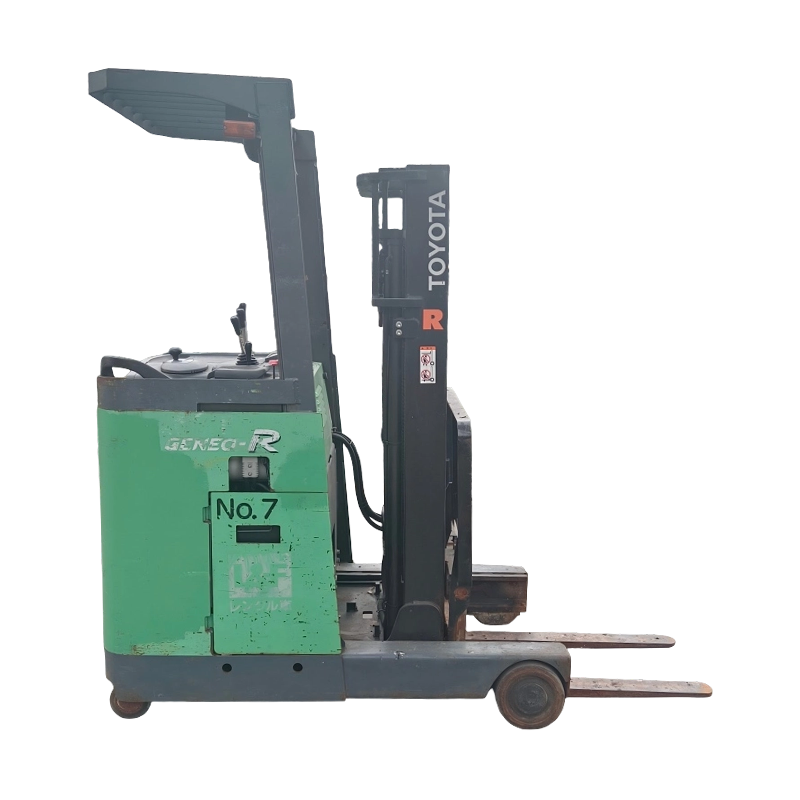 Original Elektrisk 7FBR15 1,5 Tonns Brukt Toyota skyvemasttruck